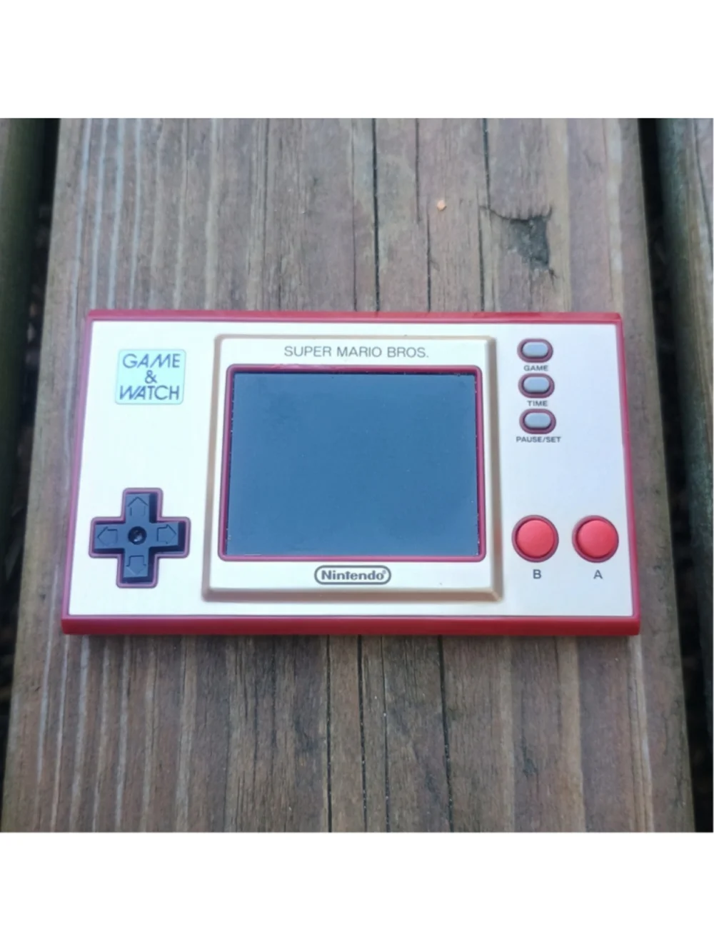 Nintendo Game & Watch Super Mario Bros Electronic Handheld Game Tested Working